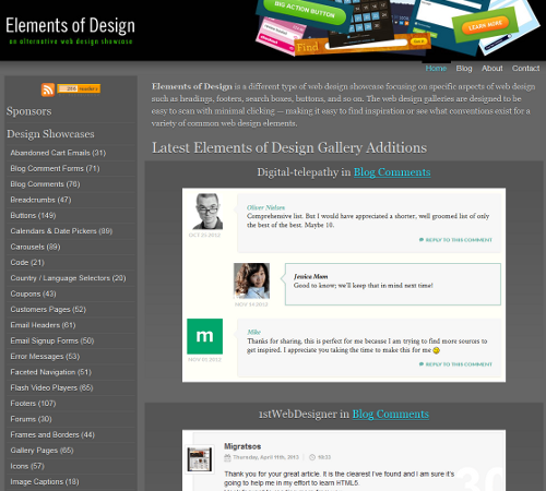 ui-patterns for web design